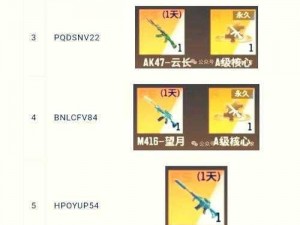 枪神纪首测激活码全攻略：颠覆传统领取方法大全