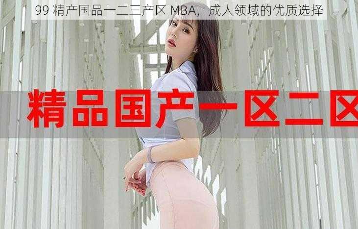 99 精产国品一二三产区 MBA，成人领域的优质选择