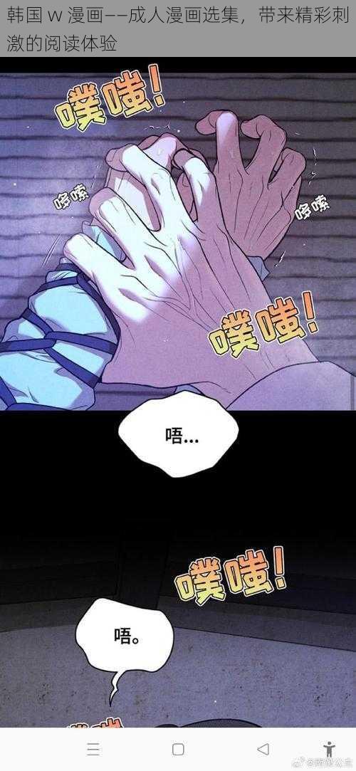 韩国 w 漫画——成人漫画选集，带来精彩刺激的阅读体验