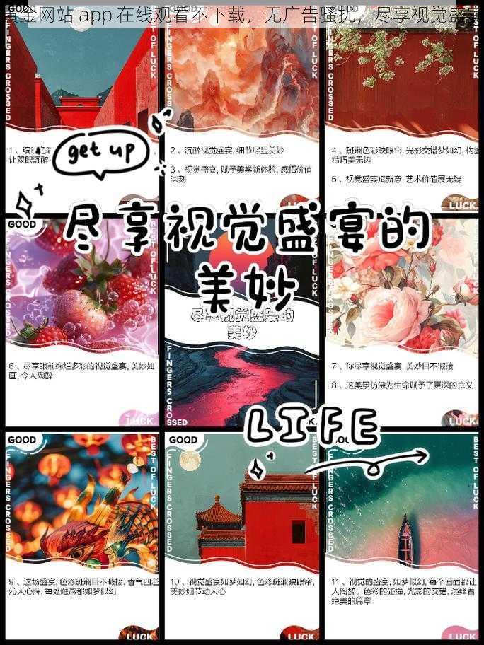 黄金网站 app 在线观看不下载，无广告骚扰，尽享视觉盛宴