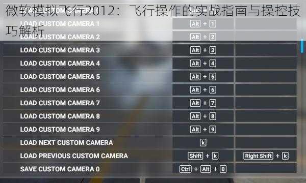 微软模拟飞行2012：飞行操作的实战指南与操控技巧解析