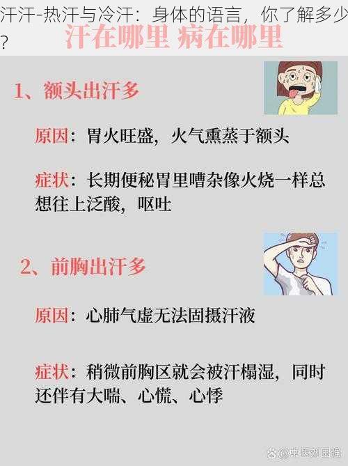 汗汗-热汗与冷汗：身体的语言，你了解多少？