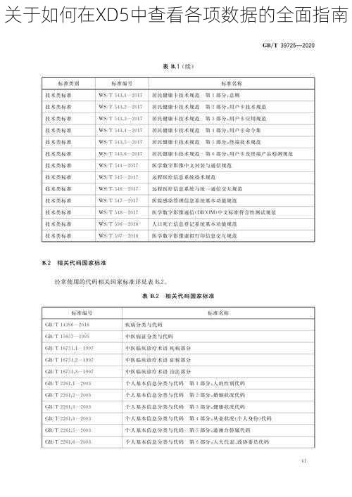 关于如何在XD5中查看各项数据的全面指南