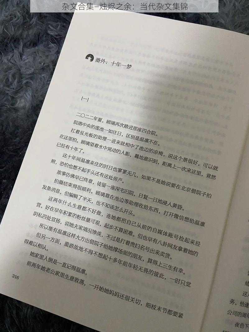 杂文合集—烛烬之余：当代杂文集锦