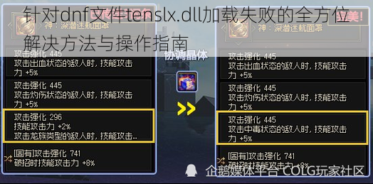 针对dnf文件tenslx.dll加载失败的全方位解决方法与操作指南