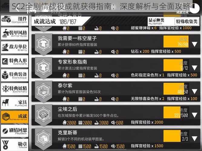 SC2全剧情战役成就获得指南：深度解析与全面攻略