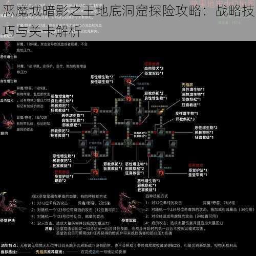 恶魔城暗影之王地底洞窟探险攻略：战略技巧与关卡解析