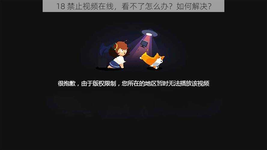 18 禁止视频在线，看不了怎么办？如何解决？