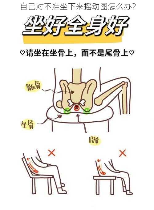 自己对不准坐下来摇动图怎么办？